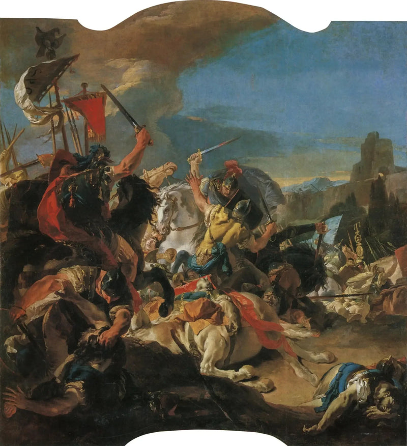 ヴェルチェッレの戦い - ジョヴァンニ・バッティスタ・ティエポロ

Source:
La bataille de Vercellae - Giovanni Battista Tiepolo