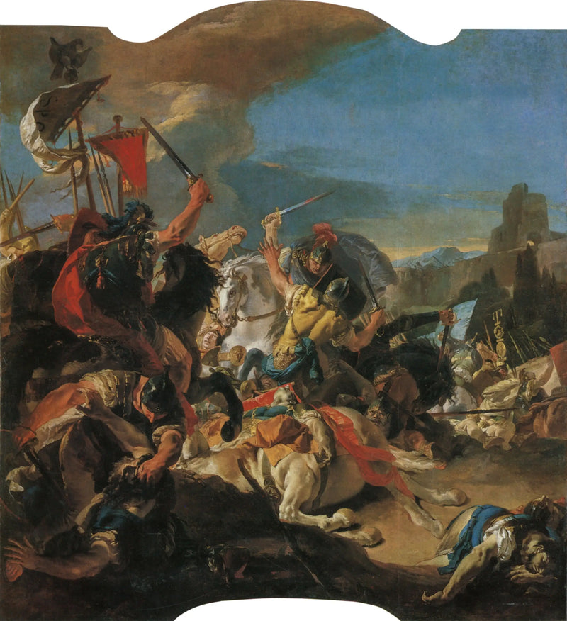ヴェルチェッレの戦い - ジョヴァンニ・バッティスタ・ティエポロ

Source:
La bataille de Vercellae - Giovanni Battista Tiepolo