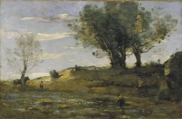 ラ・ベルジュ - ジャン＝バティスト・カミーユ・コロー