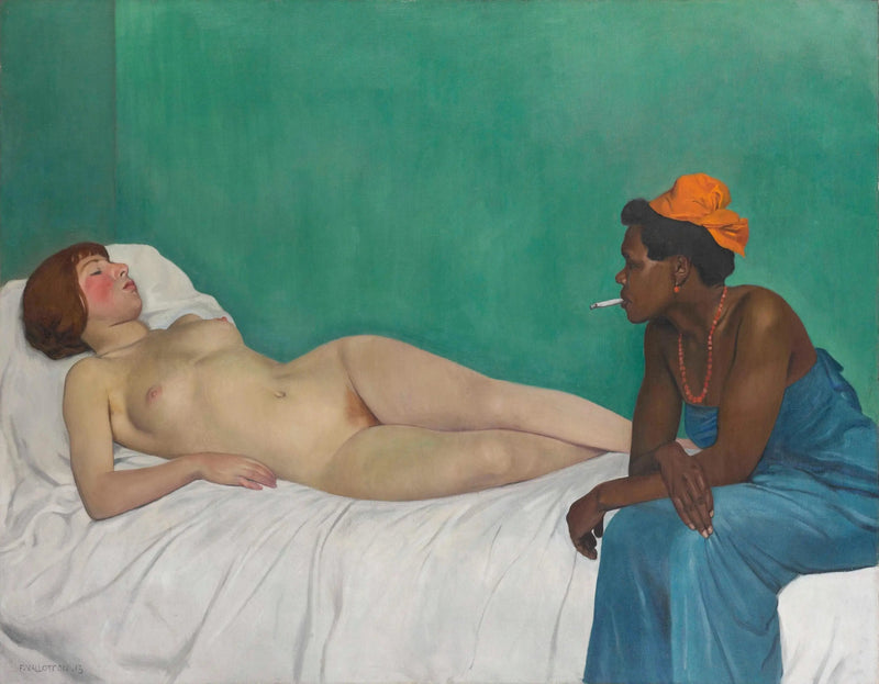 白と黒 - フェリックス・ヴァロットン

Source:
La Blanche et la Noire - Félix Vallotton
