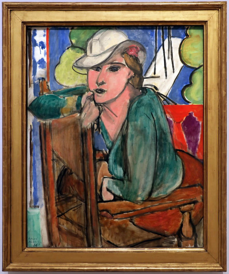 緑のブラウス - アンリ・マティス