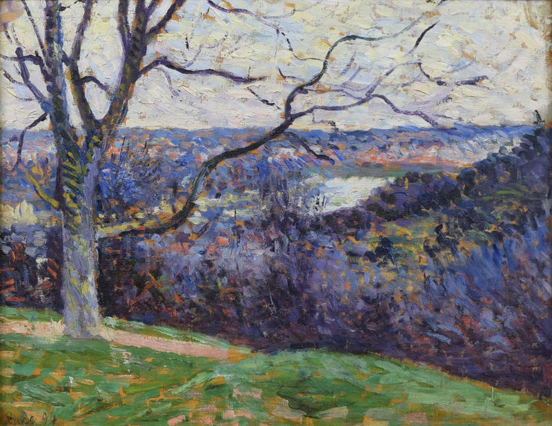 エルブレイ近くのセーヌ川のループ（The Loop of the Seine near Herblay） - マクシミリアン・リュース