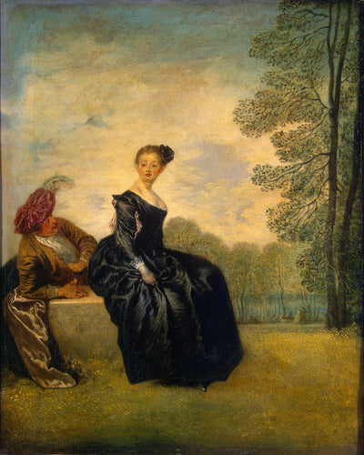 La Boudeuse - Antoine Watteau - Alpha Reproduction