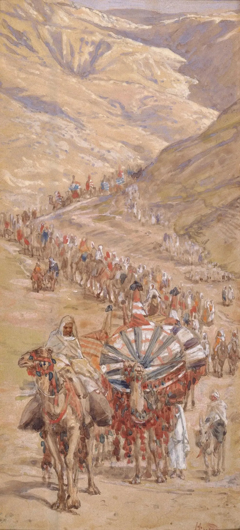 アブラハムのキャラバン - ジェームズ・ティソ

Source:
La caravane d'Abram - James Tissot