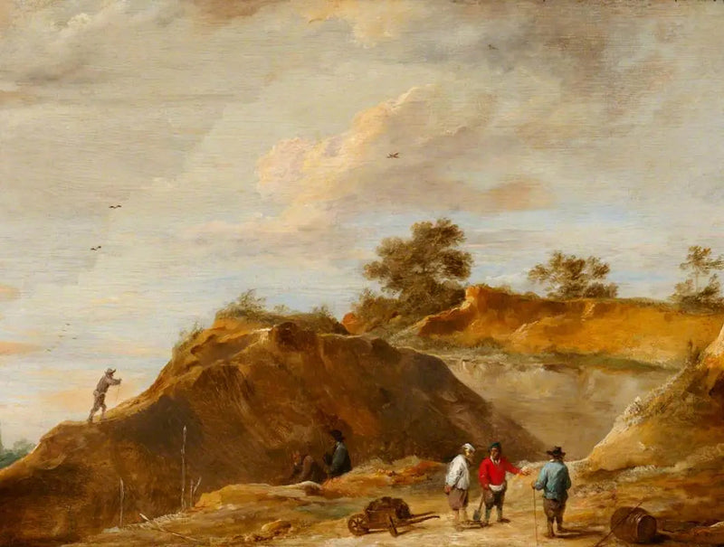 砂のキャリア - ダビッド・テニエール・ル・ジュヌ

Source:
La carrière de sable - David Teniers le Jeune