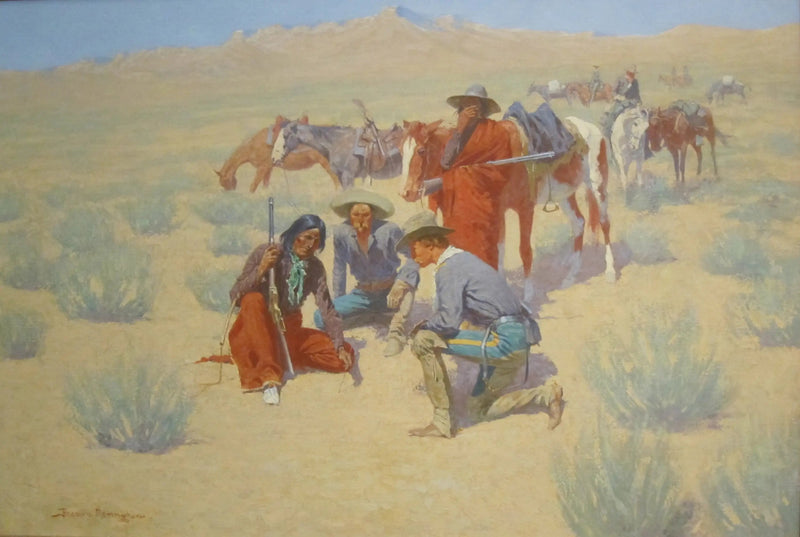 砂の上の地図 - フレデリック・レミントン

Source:
La carte dans le sable - Frederic Remington