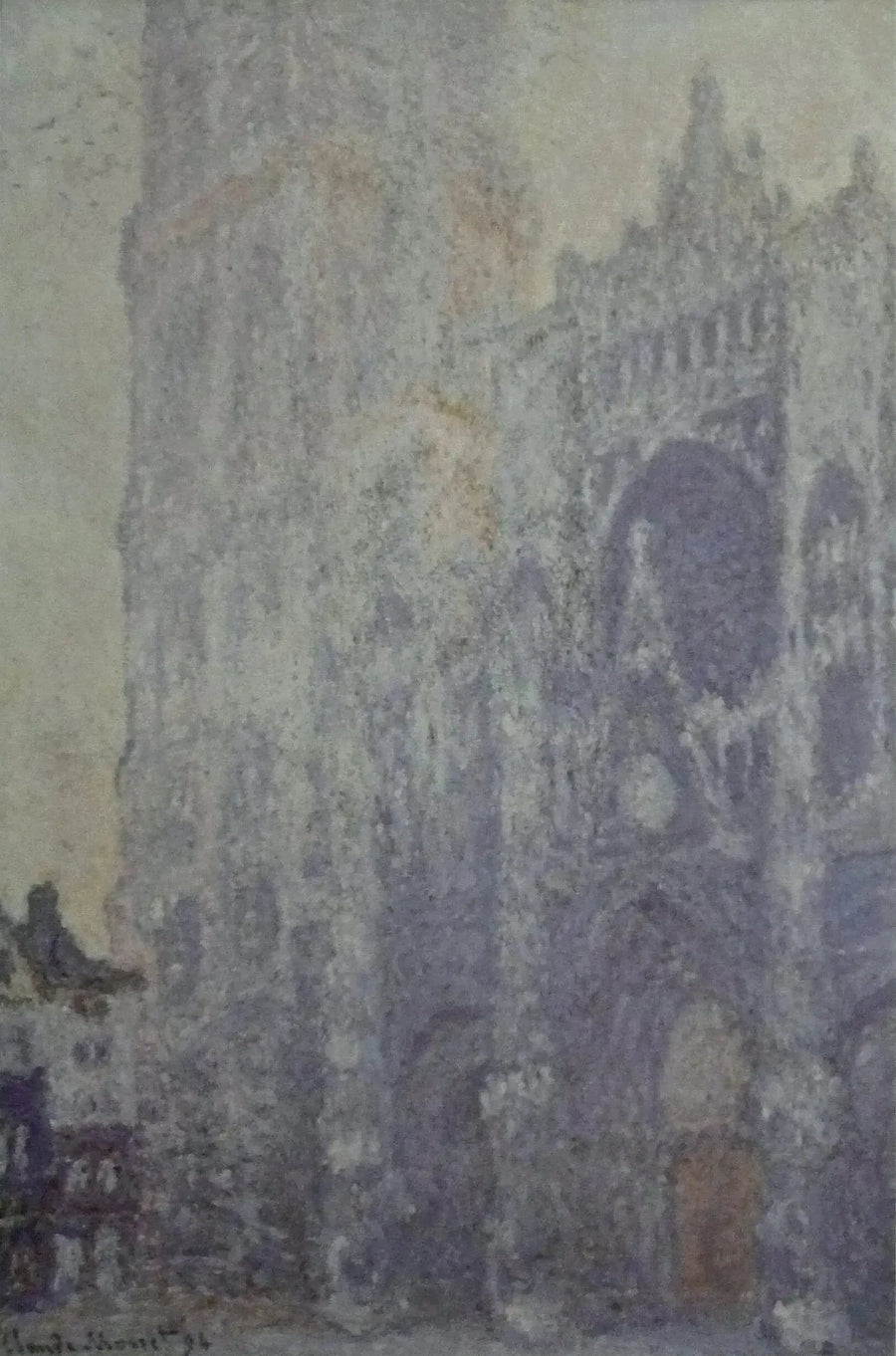 La Cathédrale de Rouen, le Portail et la Tour Saint-Romain, Effet du matin - Claude Monet image 1 reproduction d’œuvre d’art à l’huile