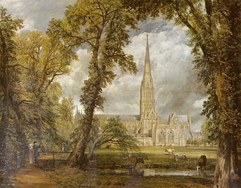 ジョン・コンスタブルによるサリスベリー大聖堂と司教の庭園からの眺め

Source:
La Cathédrale de Salisbury vues des jardins de l'évêque - John Constable