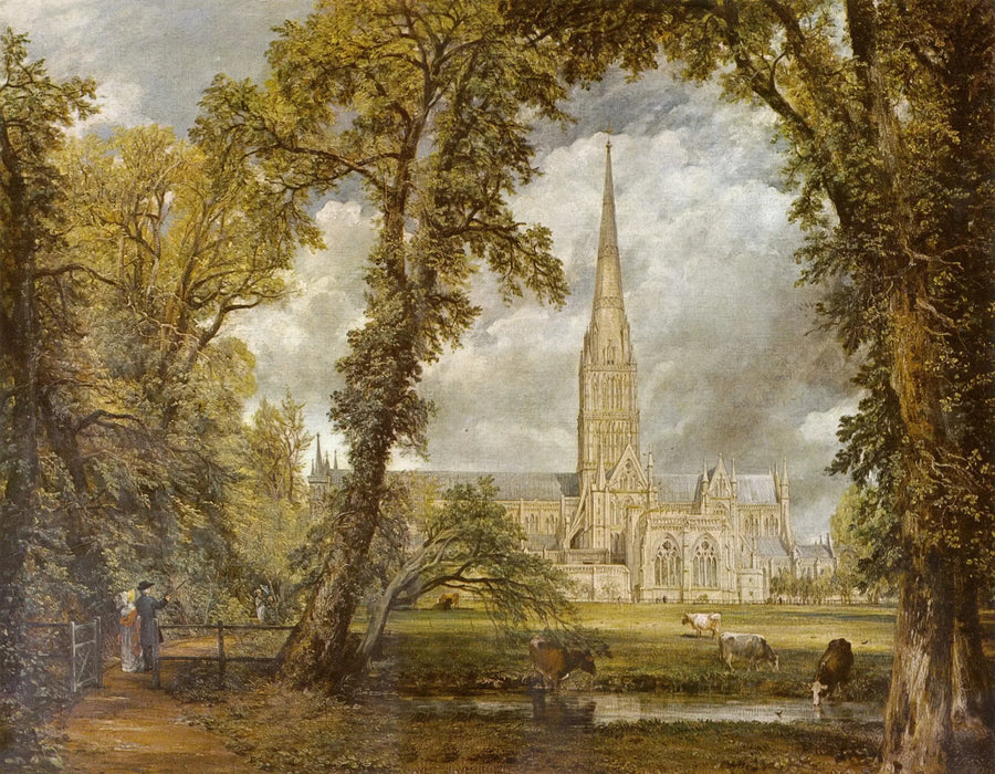 ジョン・コンスタブルによるサリスベリー大聖堂と司教の庭園からの眺め

Source:
La Cathédrale de Salisbury vues des jardins de l'évêque - John Constable