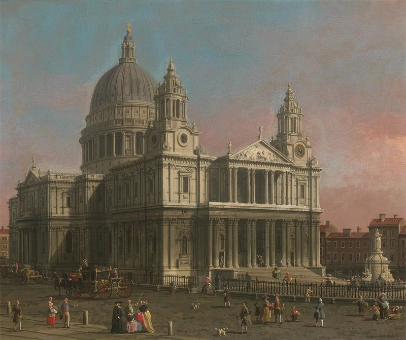 セントポール大聖堂 - カナレット

Source:
La Cathédrale Saint-Paul - Canaletto