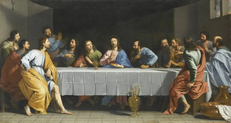 最後の晩餐、通称小さな晩餐 - フィリップ・ド・シャンパーニュ

Source:
La Cène, dit La Petite Cène - Philippe de Champaigne