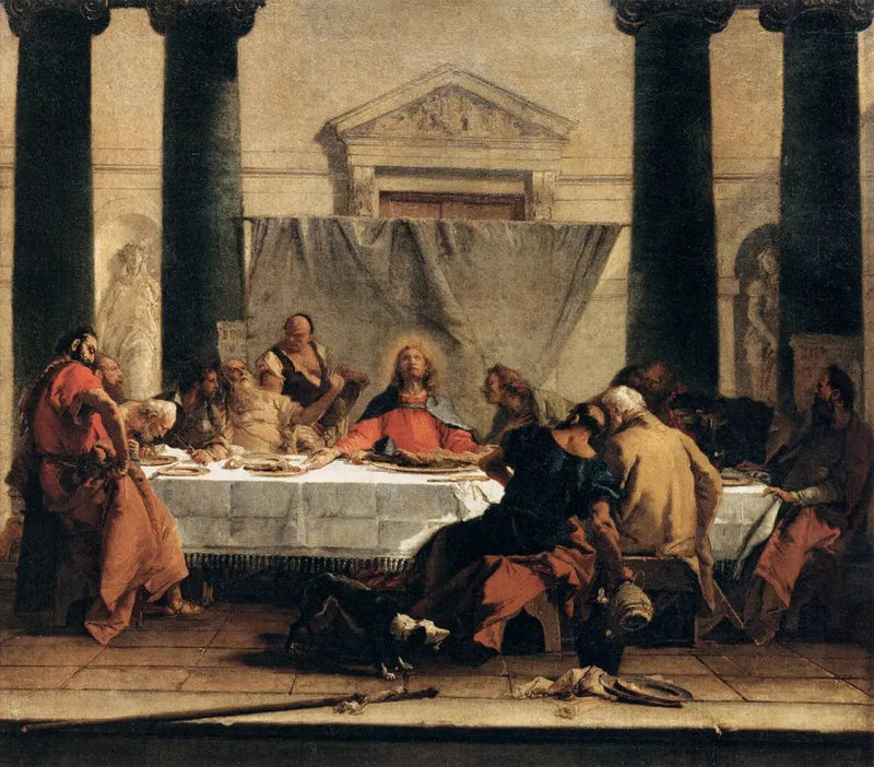 最後の晩餐 - ジョヴァンニ・バッティスタ・ティエポロ

Source:
La Cène - Giovanni Battista Tiepolo