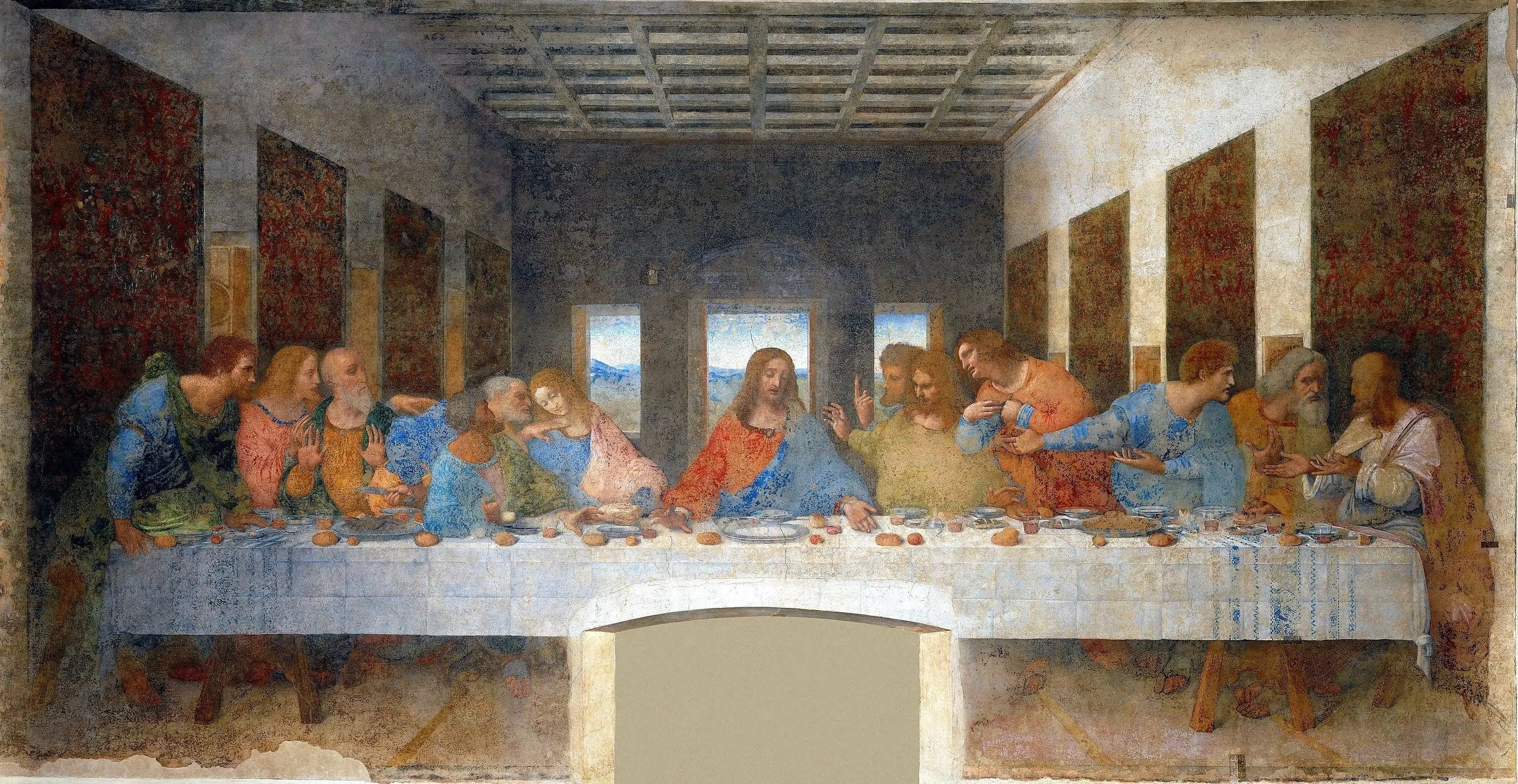 Reproduction du tableau « La Cène - Léonard de Vinci » par Alpha Reproduction en peinture à l’huile