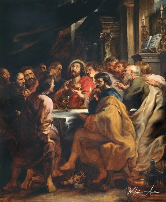 La Cène (Rubens) - Peter Paul Rubens - Reproductions de tableaux et peintures haut de gamme