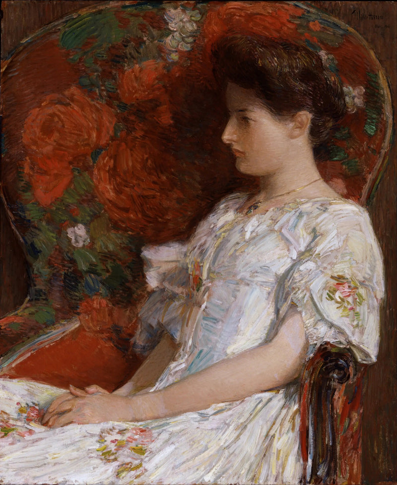 ビクトリア様式の椅子 - チルド・ハッサム

Source:
La chaise victorienne - Childe Hassam