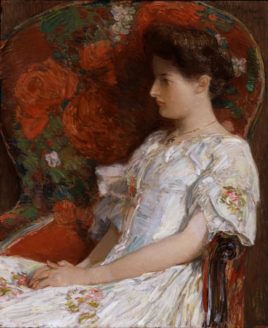 ビクトリア様式の椅子 - チルド・ハッサム

Source:
La chaise victorienne - Childe Hassam