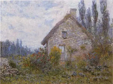 La chaumière - Claude Monet image 1 tableau peint à l’huile sur toile