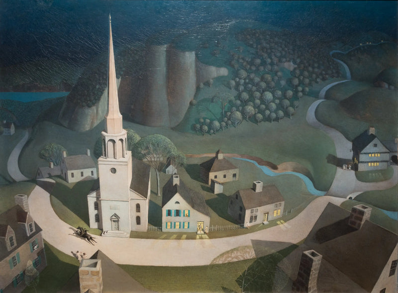 ポール・リビエの夜間騎馬 - グラント・ウッド

Source:
La Chevauchée nocturne de Paul Revere - Grant Wood