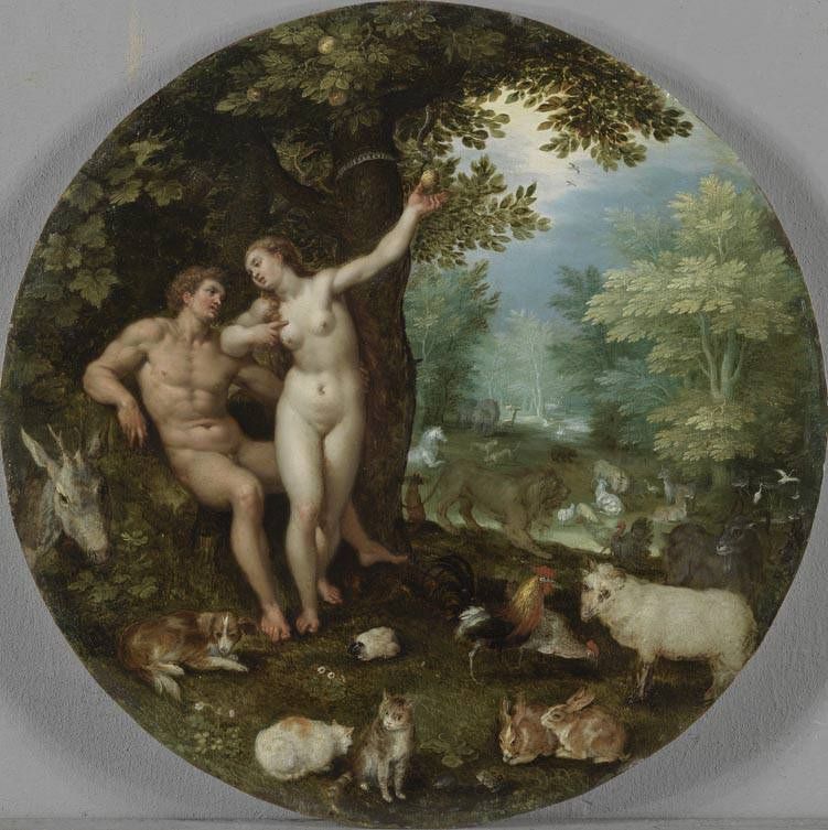 La chute de l'homme - Jan Brueghel l'Ancien