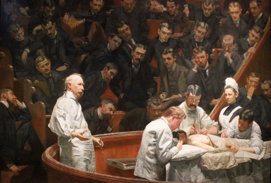 アグニュークリニック - トーマス・イーキンス

Source:
La clinique Agnew - Thomas Eakins