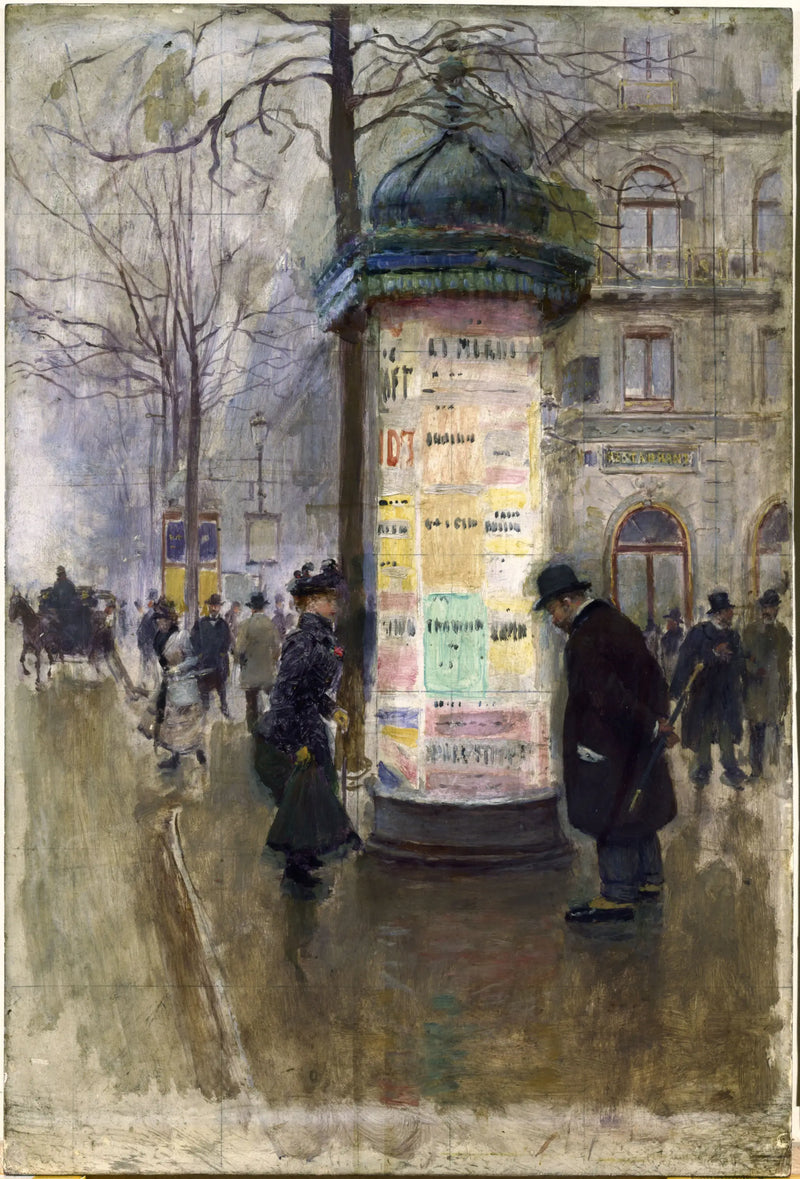モリスの柱 - ジャン・ベロー

Source:
La colonne Morris - Jean Béraud