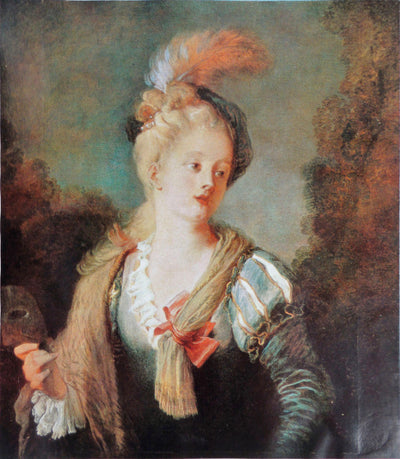 La Comédienne Suisse - Antoine Watteau - Alpha Reproduction