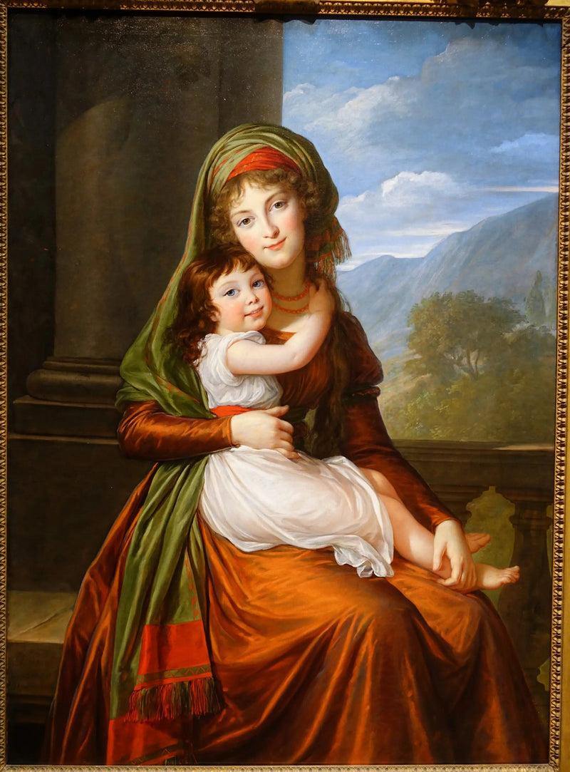 シャウフェルド伯爵夫人と娘 - エリザベート・ヴィジェ・ルブ

Source:
La comtesse von Schoenfeld avec sa fille - Élisabeth Vigée Le Brun