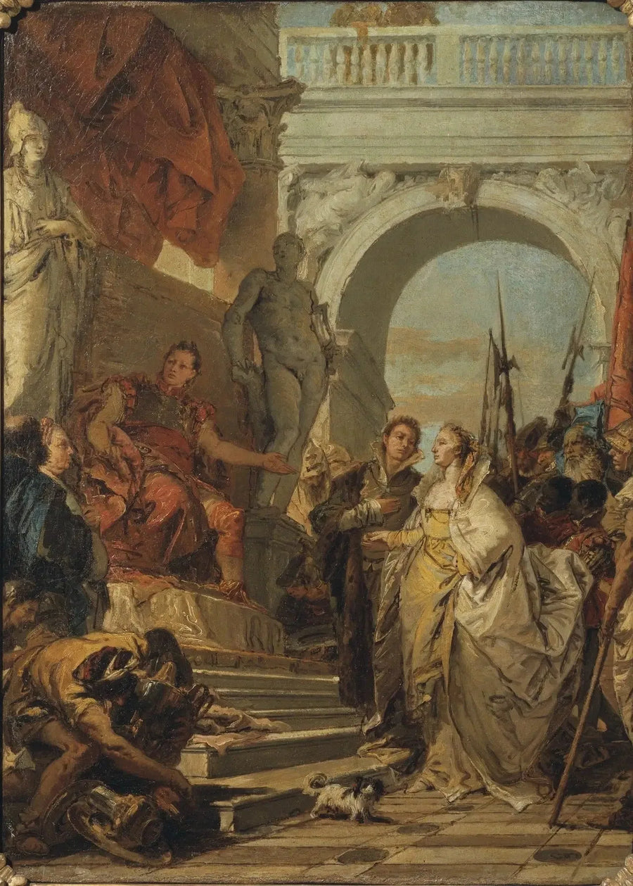 スキピオの禁欲 - ジョヴァンニ・バッティスタ・ティエポロ

Source:
La continence de Scipion - Giovanni Battista Tiepolo