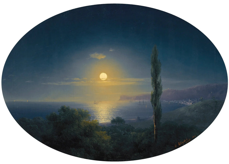 クリミー半島の月明かりの下で - イワン・アイヴァゾフスキー

Source:
La côte de Crimée au clair de lune - Ivan Aïvazovski