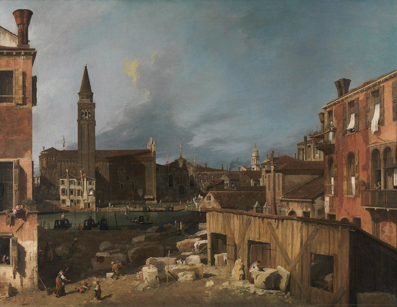 石工の庭園 - カナレット

Source:
La Cour du tailleur de pierre - Canaletto