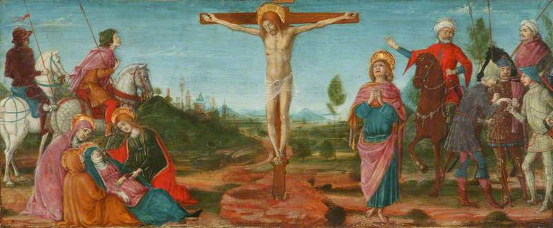 La Crucifixion - Matteo di Giovanni - Alpha Reproduction