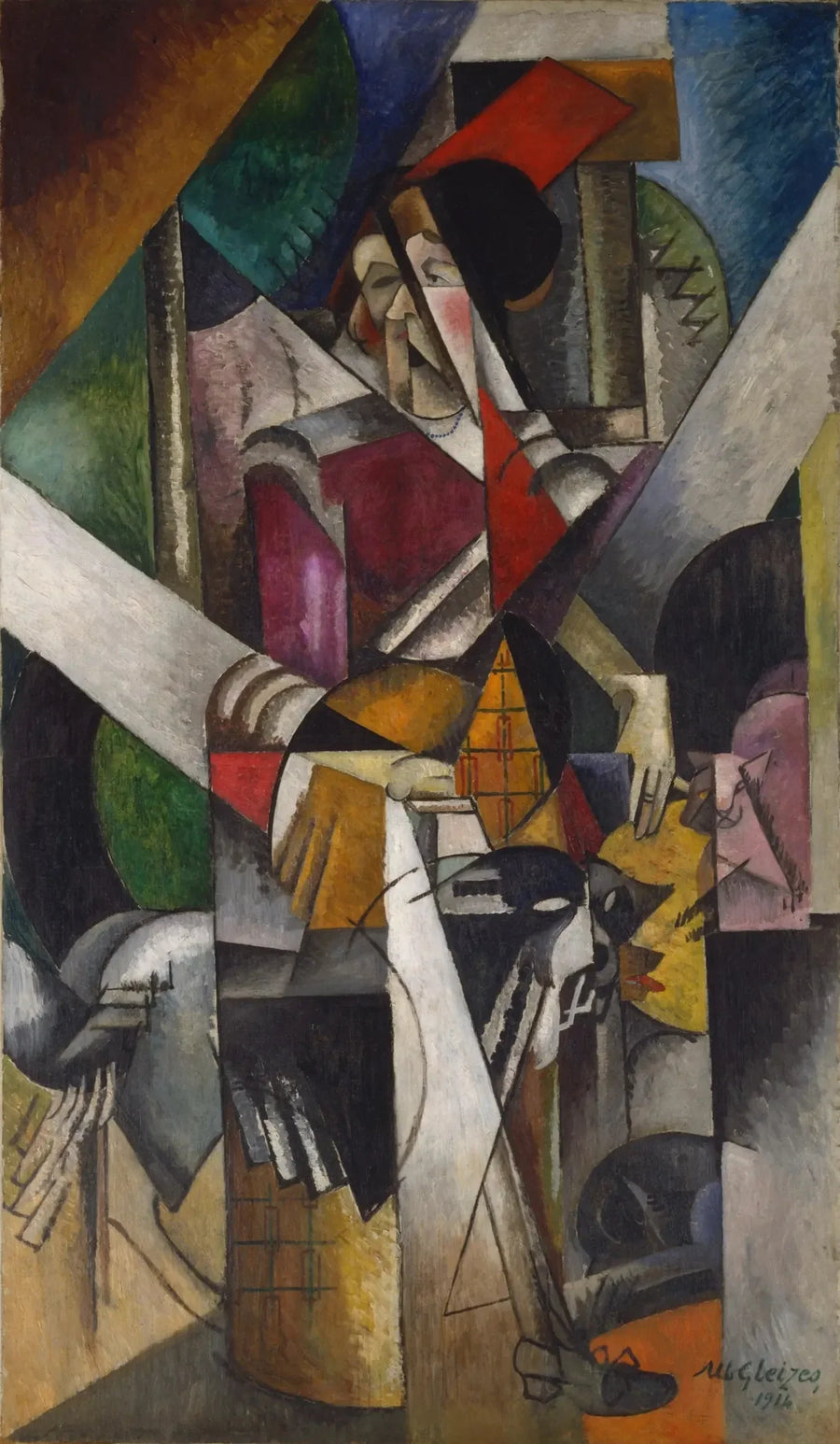動物たちを持つ婦人 - アルベール・グレイズ

Source:
La Dame aux bêtes - Albert Gleizes