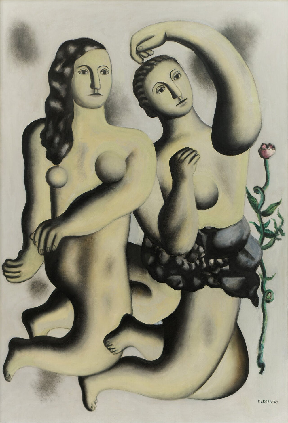 La Danse - Fernand Léger image 1 copie peinte à la main à l’huile