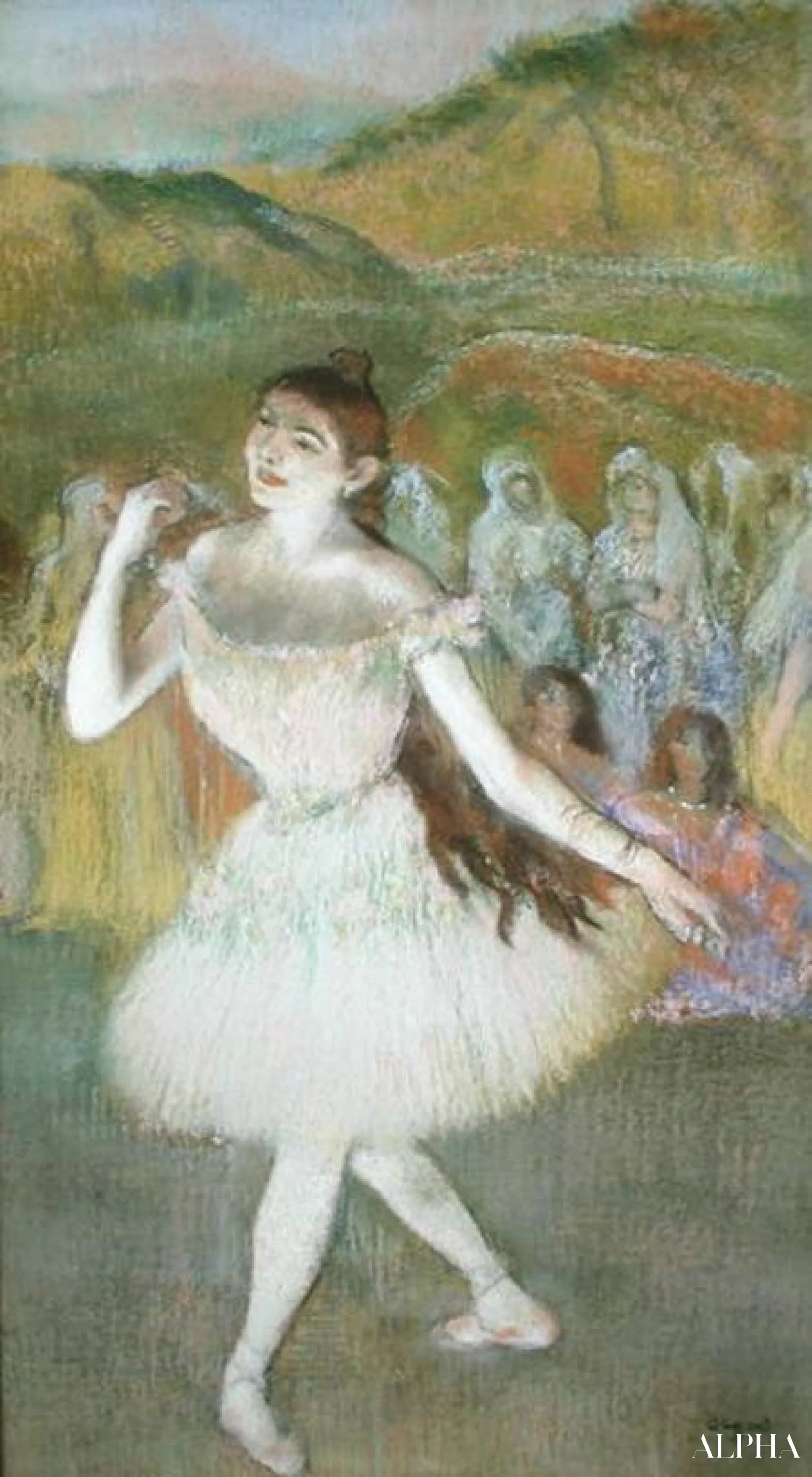 ダンサー - エドガー・ドガ - 高級絵画および絵画の複製