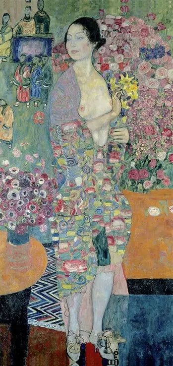 Reproduction du tableau « La Danseuse - Gustav Klimt » par Alpha Reproduction en peinture à l’huile