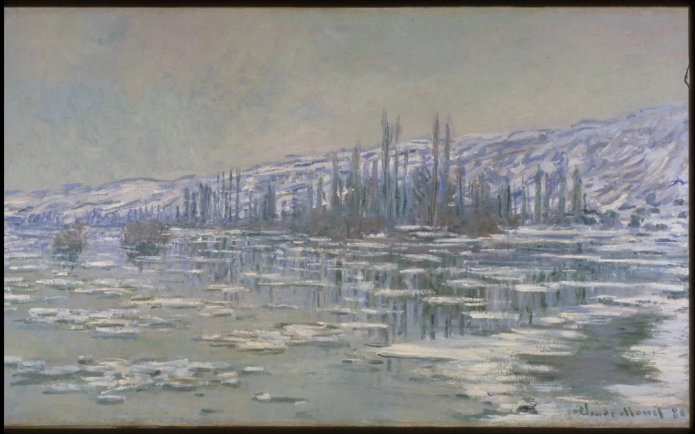 La Débâcle - Claude Monet image 1 reproduction d’œuvre d’art à l’huile