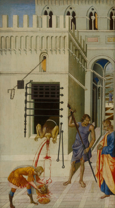 La décapitation de saint Jean-Baptiste - Giovanni di Paolo - Alpha Reproduction