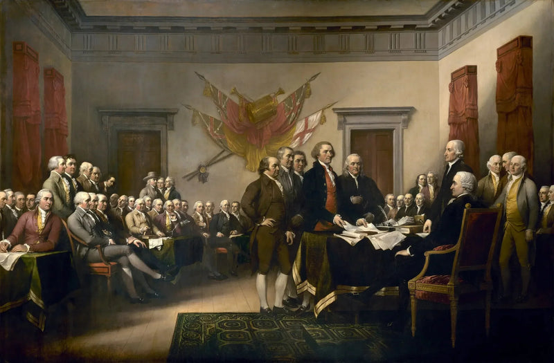 独立宣言 - ジョン・トランブル

Source:
La Déclaration d'indépendance - John Trumbull