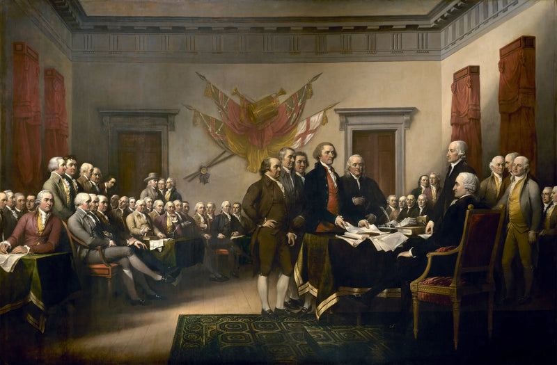 独立宣言 - ジョン・トランブル

Source:
La Déclaration d'indépendance - John Trumbull