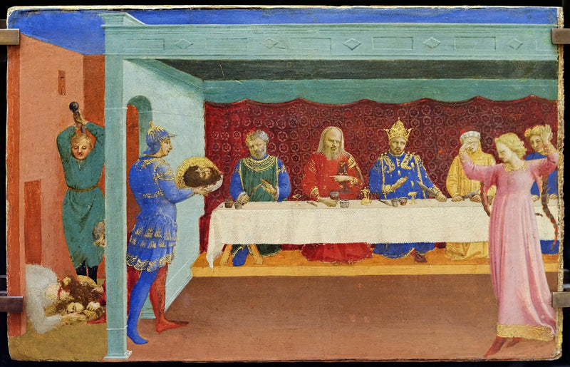 サン・ジャン・バティスタの洗礼とヘロデの宴 - フラ・アンジェリコ

Source:
La Décollation de saint Jean Baptiste et le Banquet d'Hérode - Fra Angelico