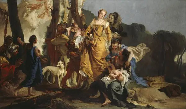 モーセの発見 - ジョバンニ・バッティスタ・ティエポロ

Source:
La découverte de Moïse - Giovanni Battista Tiepolo