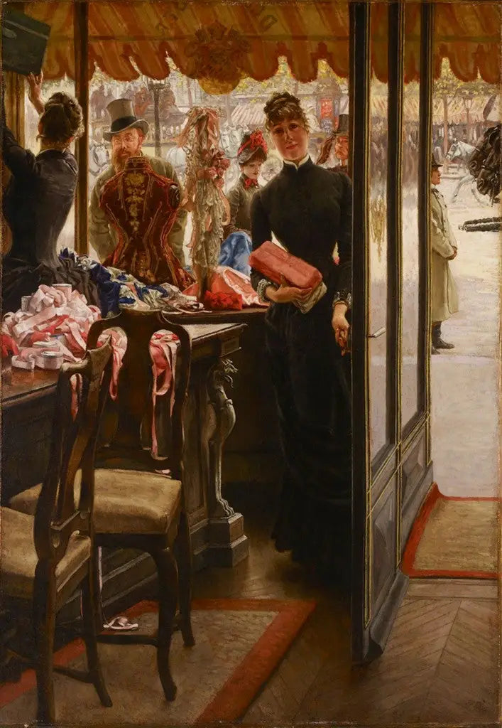 店の小さな女性 - ジェームズ・ティソ

Source:
La Demoiselle de magasin - James Tissot