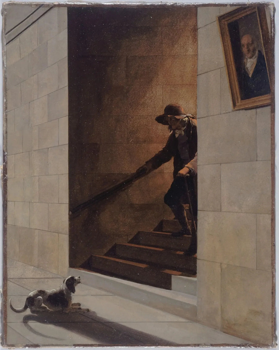 階段の降下 - ルイ＝レオポルド・ボイリー

Source:
La Descente de l'escalier - Louis-Léopold Boilly
