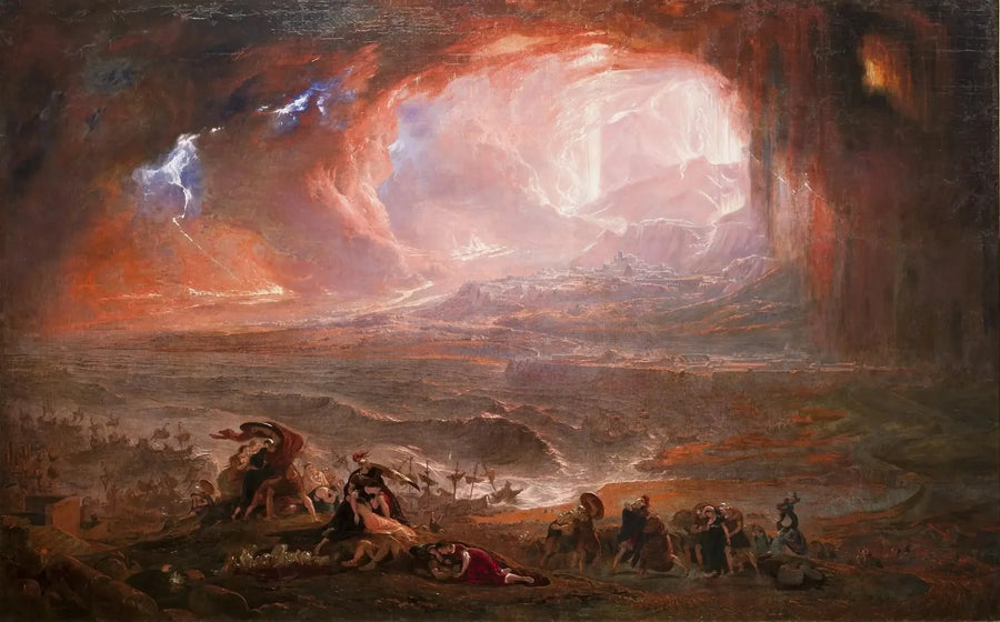 ポンペイとヘルクラネウムの破壊 - ジョン・マーティン

Source:
La Destruction de Pompéi et Herculanum - John Martin