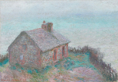 Reproduction du tableau « La douane de Varengeville - Claude Monet » par Alpha Reproduction en peinture à l’huile