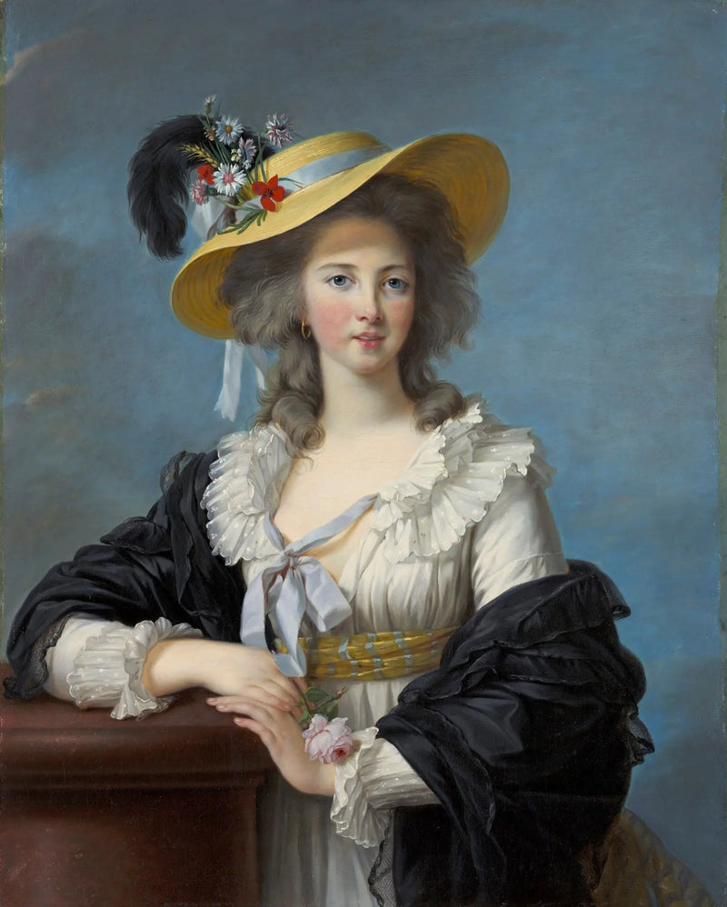 ポリニャック公爵夫人、麦わら帽子をかぶる - エリザベート・ヴィジェ・ル・ブラン

Source:
La duchesse de Polignac coiffée d'un chapeau de paille - Élisabeth Vigée Le Brun