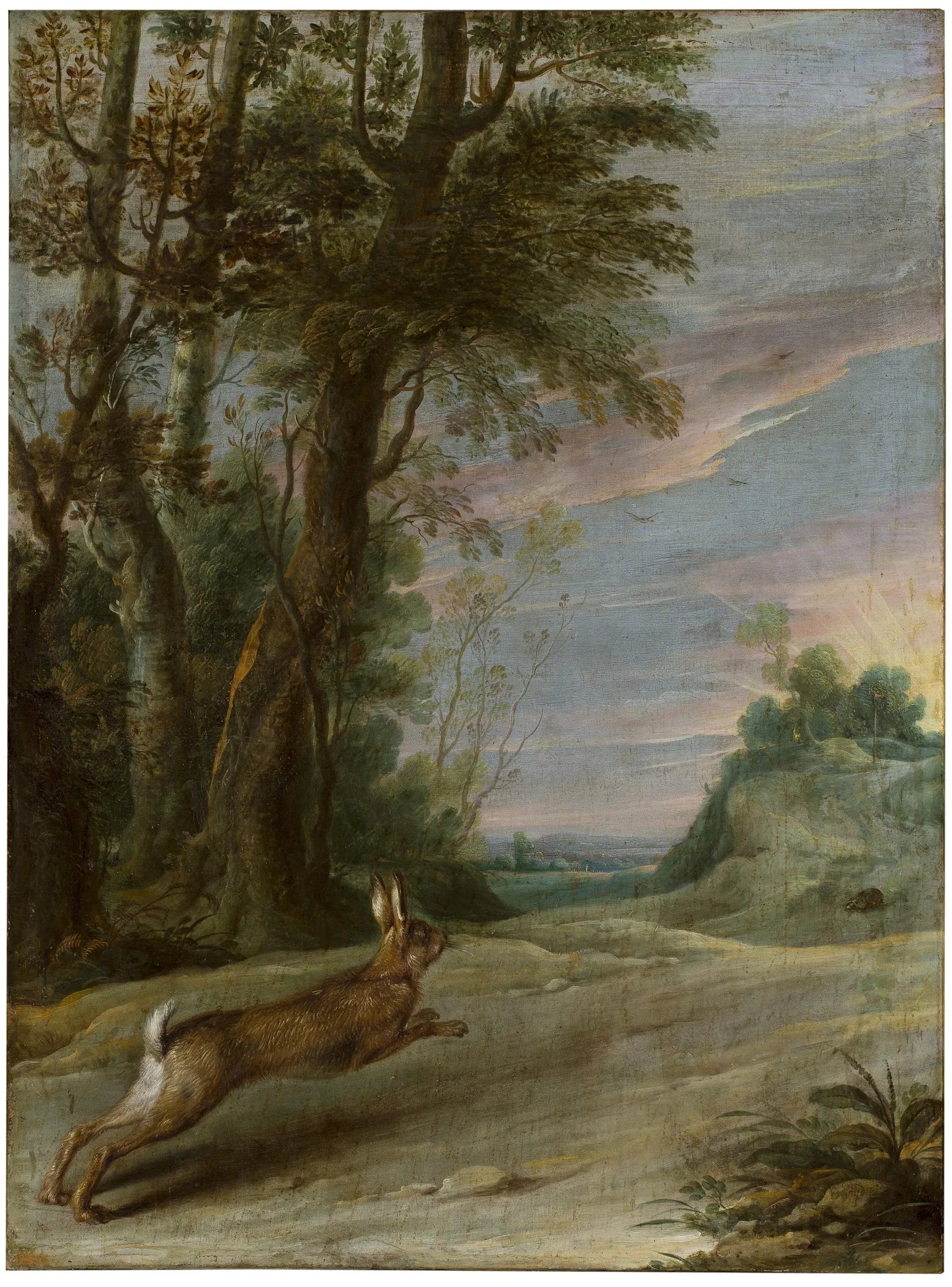 La fable d'Ésope du lièvre et de la tortue - Frans Snyders image 1 reproduction artisanale de tableau