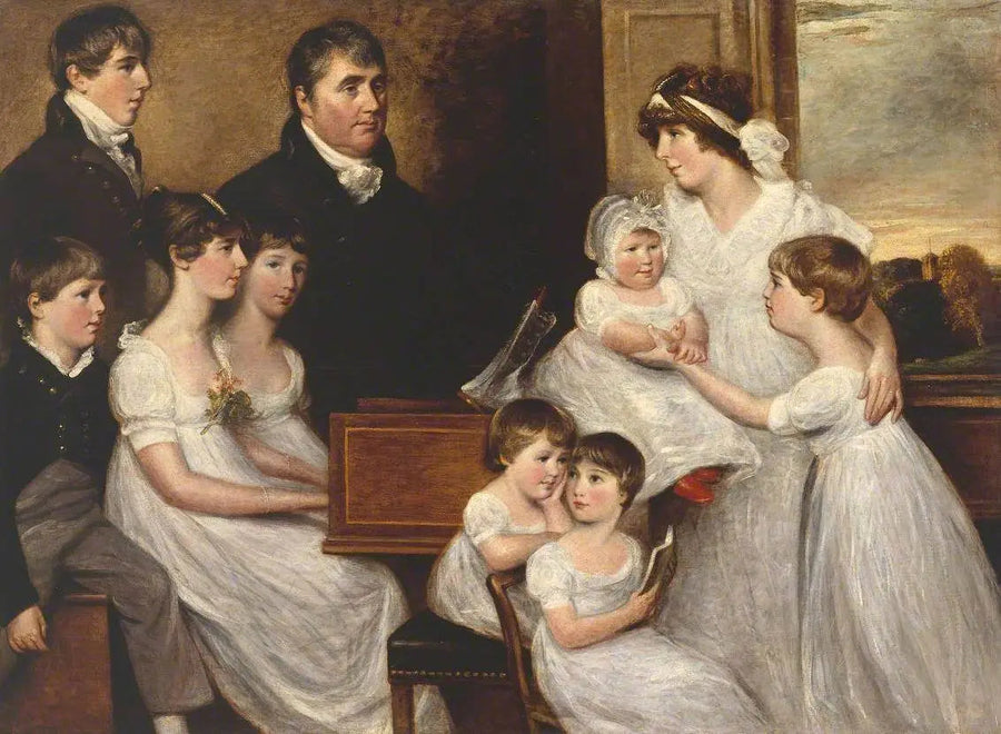ブリッジズ家 - ジョン・コンスタブル

Source:
La famille Bridges - John Constable