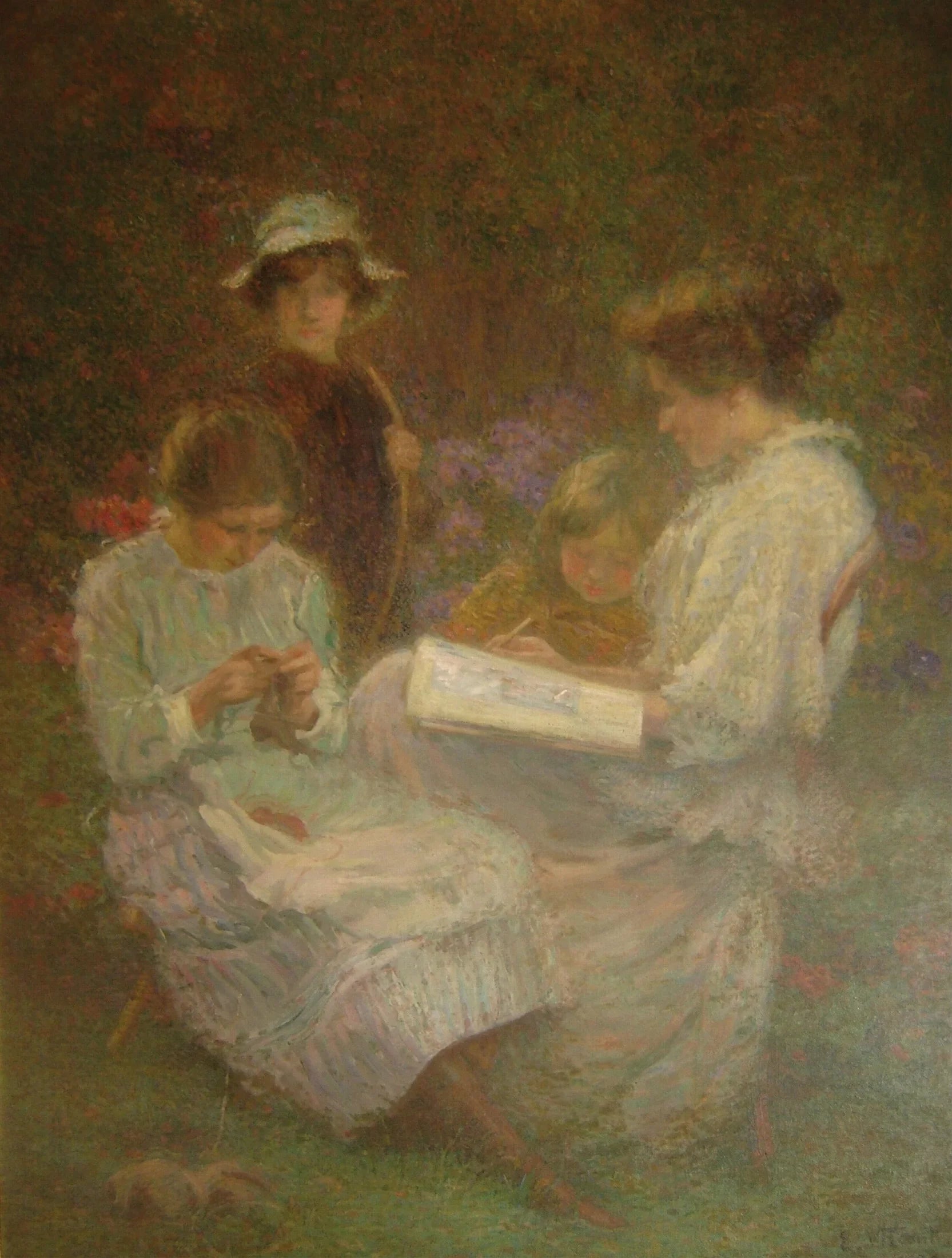 La famille de l'artiste - Eliseu Visconti image 1 reproduction réalisée par Alpha Reproduction