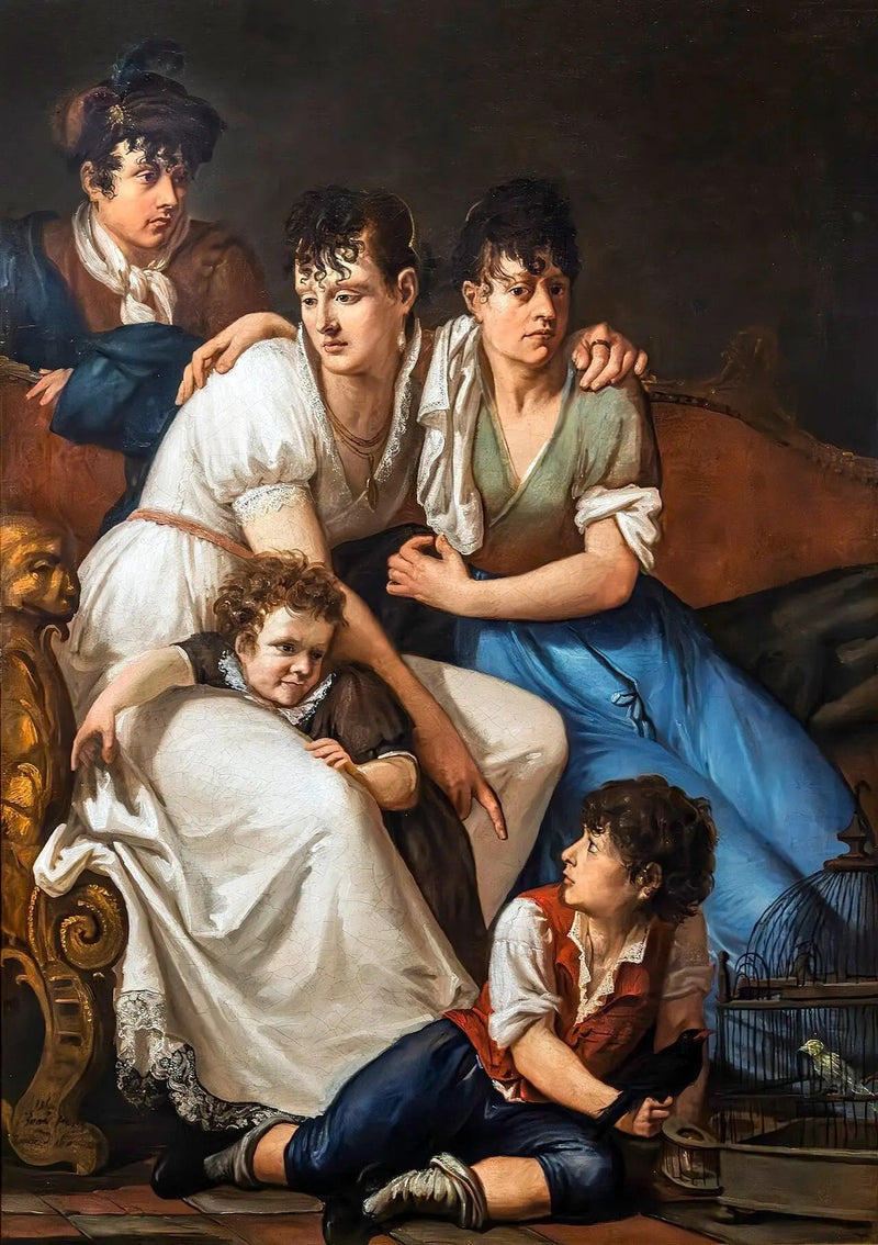 画家の家族 - フランチェスコ・ハイエツ

Source:
la famille du peintre - Francesco Hayez